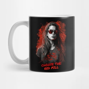 Red Pill Girl Mug